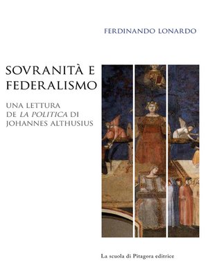 cover image of Sovranità e federalismo
